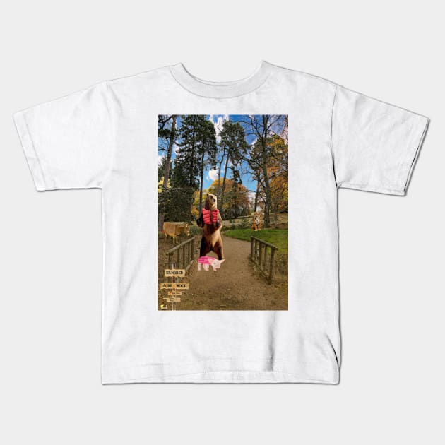 100 acre wood Kids T-Shirt by Grant's Pics